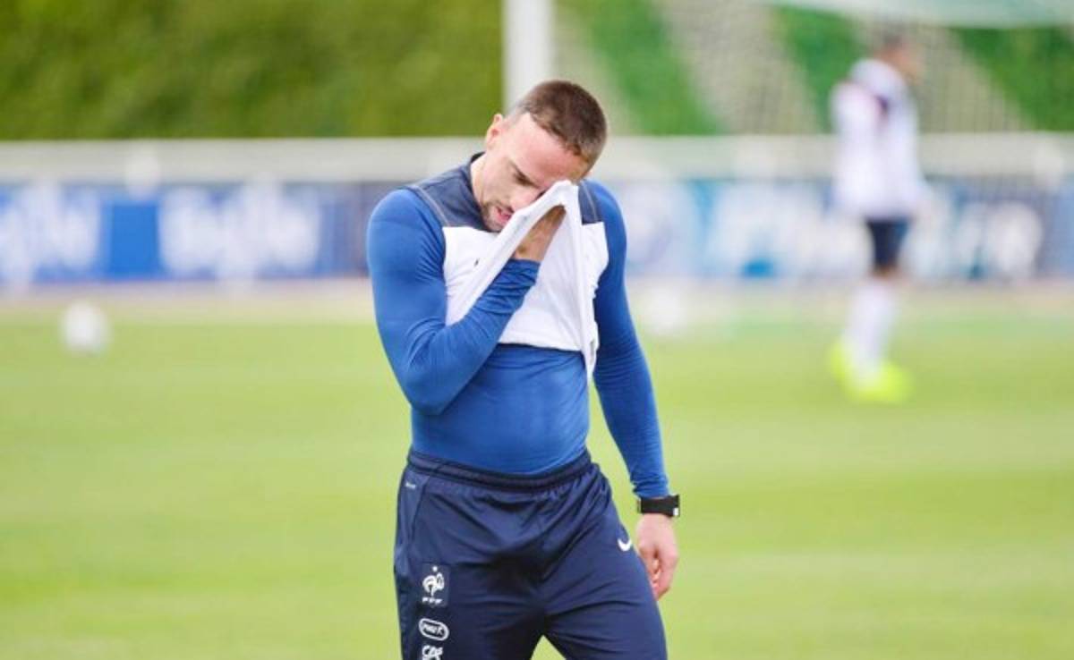 Franck Ribery se perdería el mundial por lesión