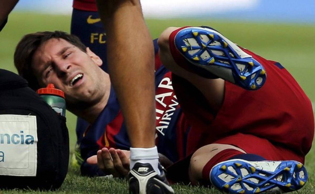 La lesión de Messi es aislada, frecuente y no deja secuelas, afirma experto