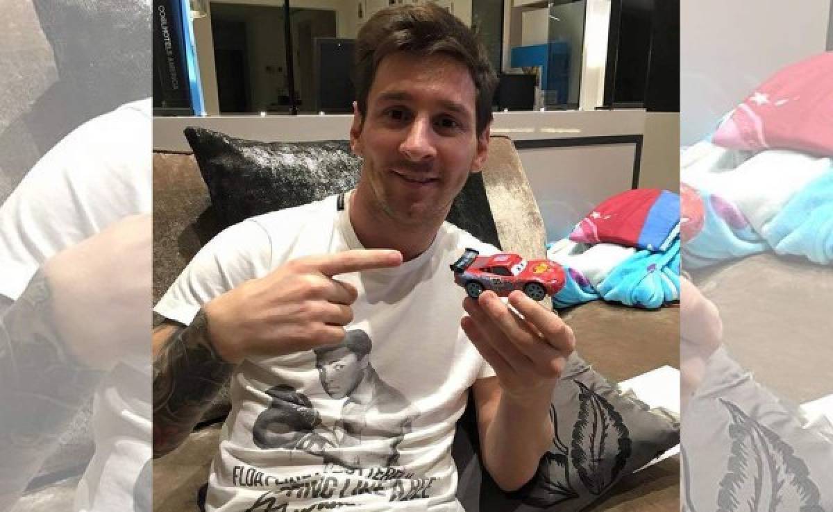 La jocosa forma de Messi de desmentir que compró un Ferrari