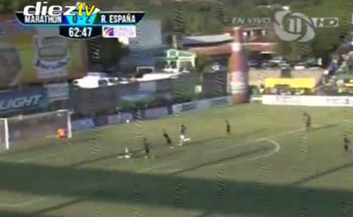 VIDEO: El inexistente penal con el que Marathón descontó ante Real España