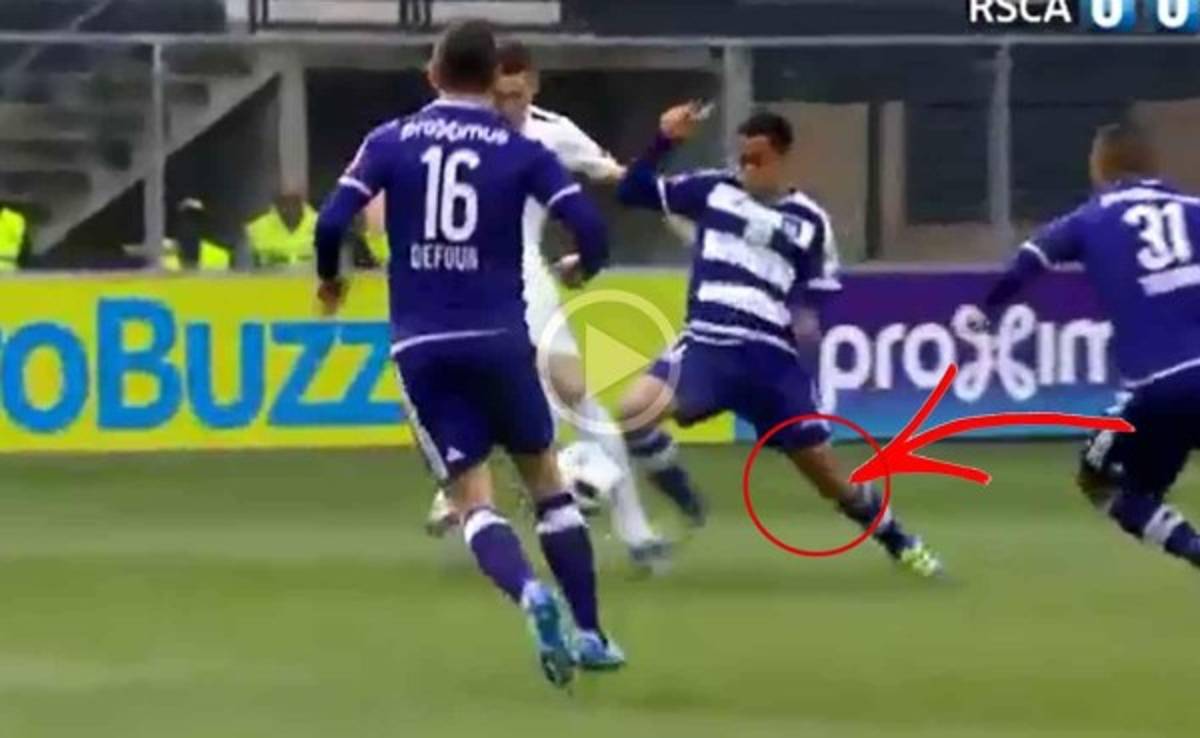 Video: Solo y al recuperar un balón, así se lesionó Andy Najar