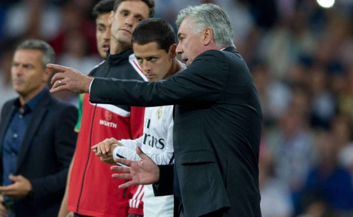Carlo Ancelotti responde a las palabras de Chicharito Hernández