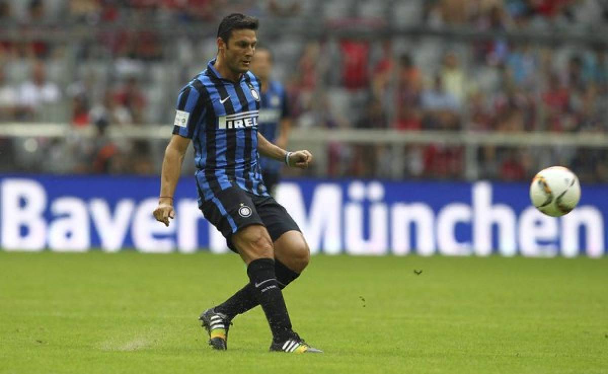 Las leyendas del Inter de Milán con los que juega David Suazo