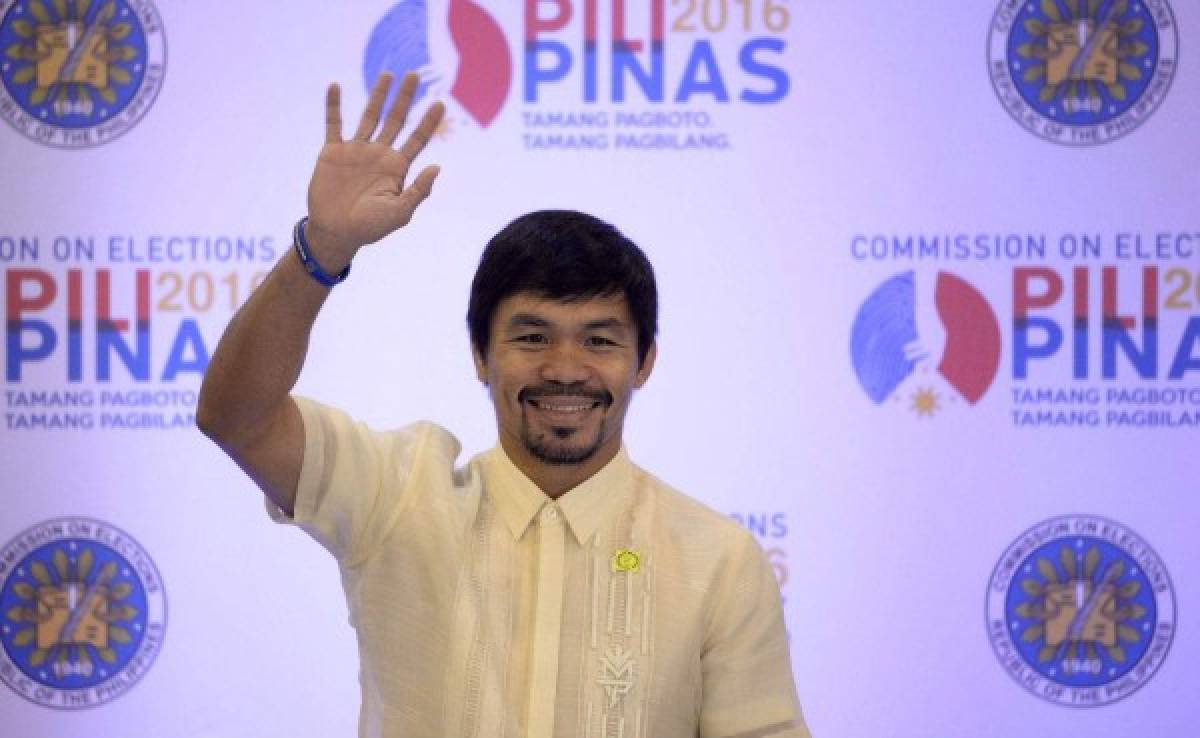 Manny Pacquiao nombrado como nuevo senador de Filipinas