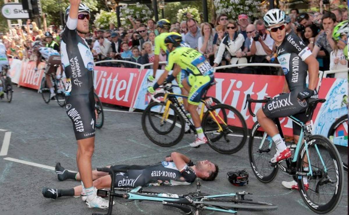 El ciclista Mark Cavendish quedaría fuera de acción por seis semanas