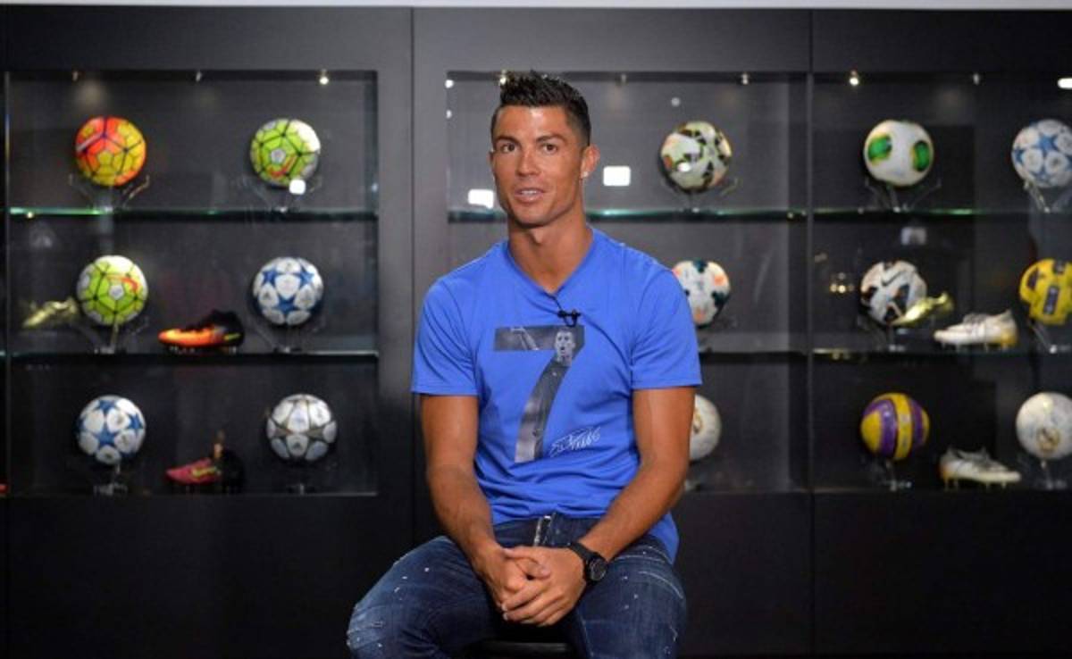 Cristiano Ronaldo reveló entre carcajadas quién es su ídolo