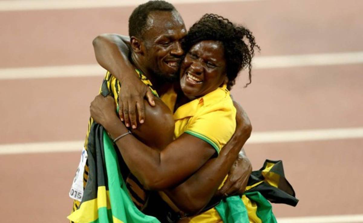 La madre de Usain Bolt recuerda a su 'fuerte' bebé