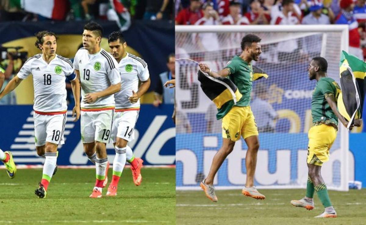 México y Jamaica viajaron juntos este jueves a Filadelfía