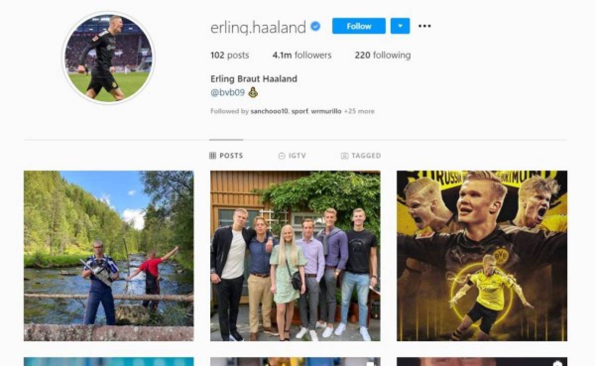 Sierra en mano, guantes y muchos árboles: Erling Haaland y sus días como leñador durante sus vacaciones en Noruega
