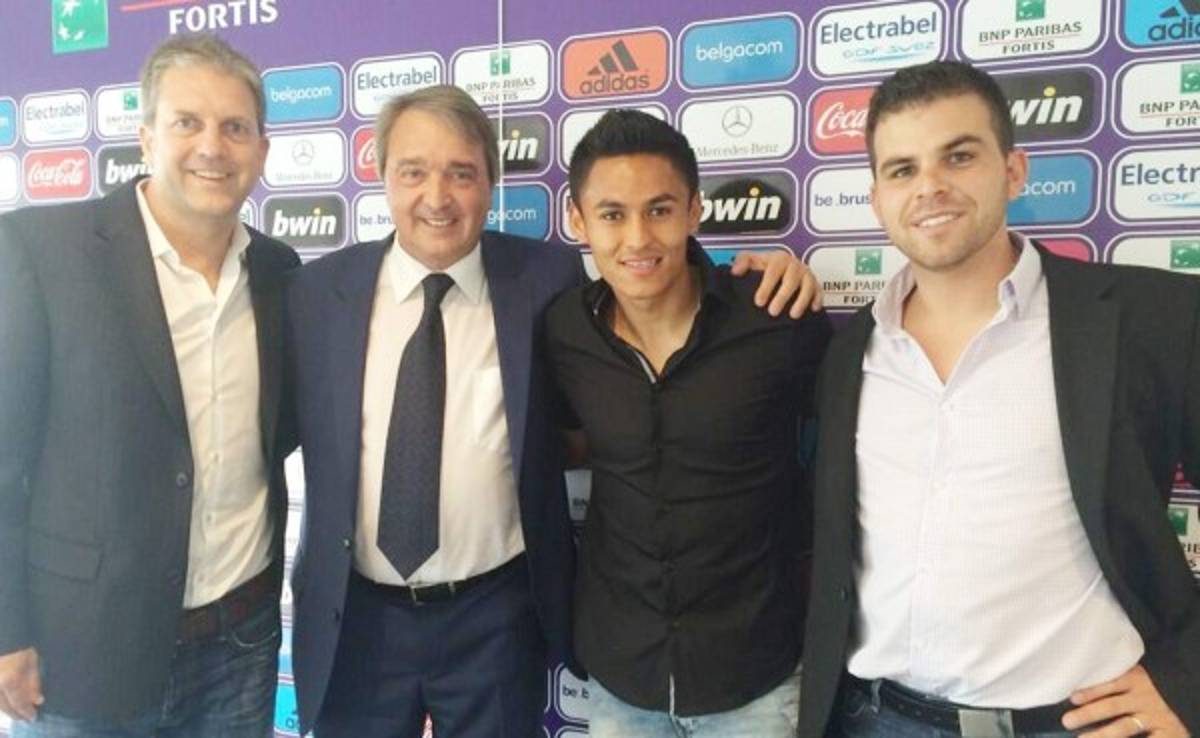 Andy Najar renueva con el Anderlecht hasta el 2018