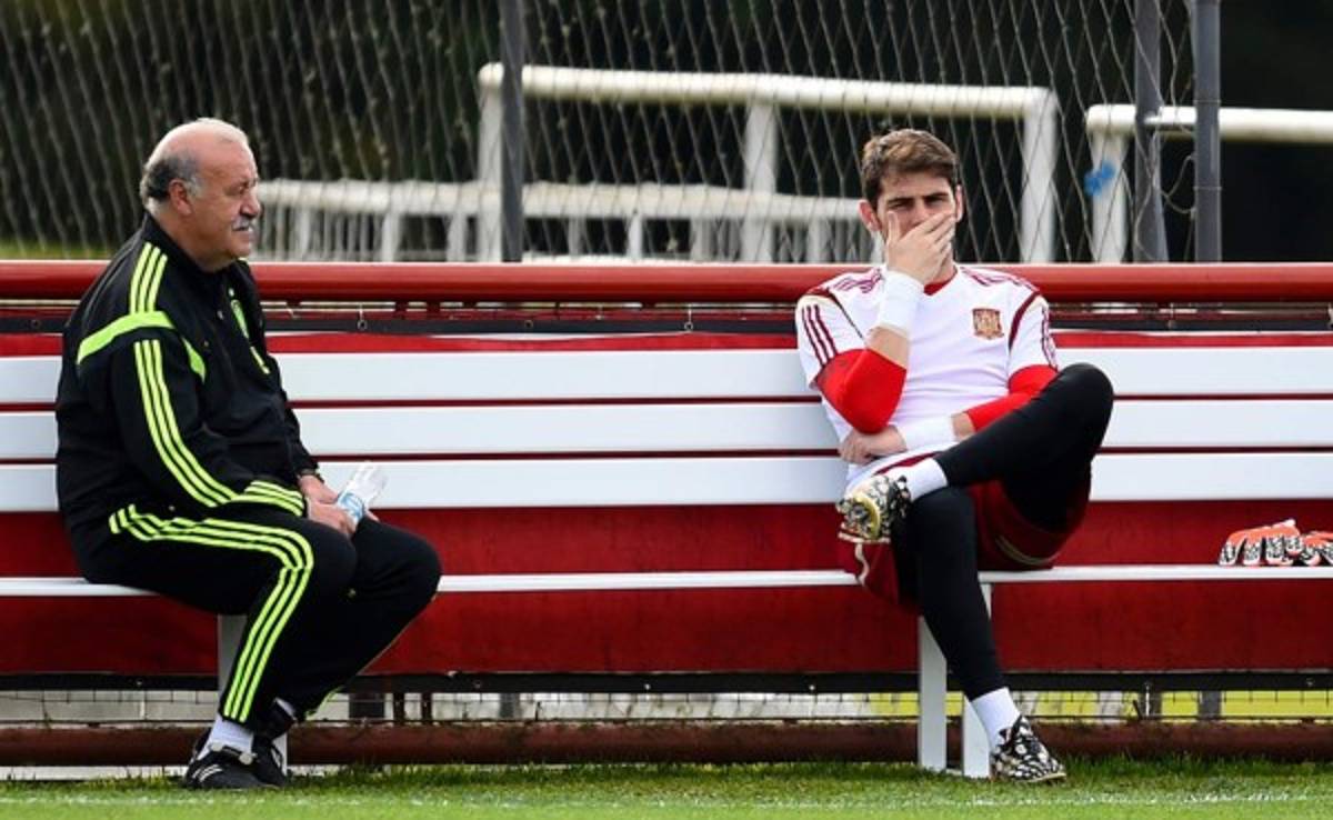Del Bosque: 'Casillas no estuvo bien, él mismo lo ha reconocido'