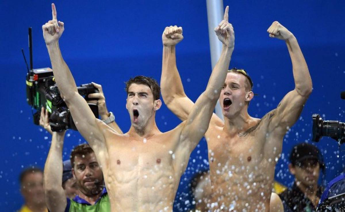 Michael Phelps agranda su leyenda y gana su medalla de oro 19