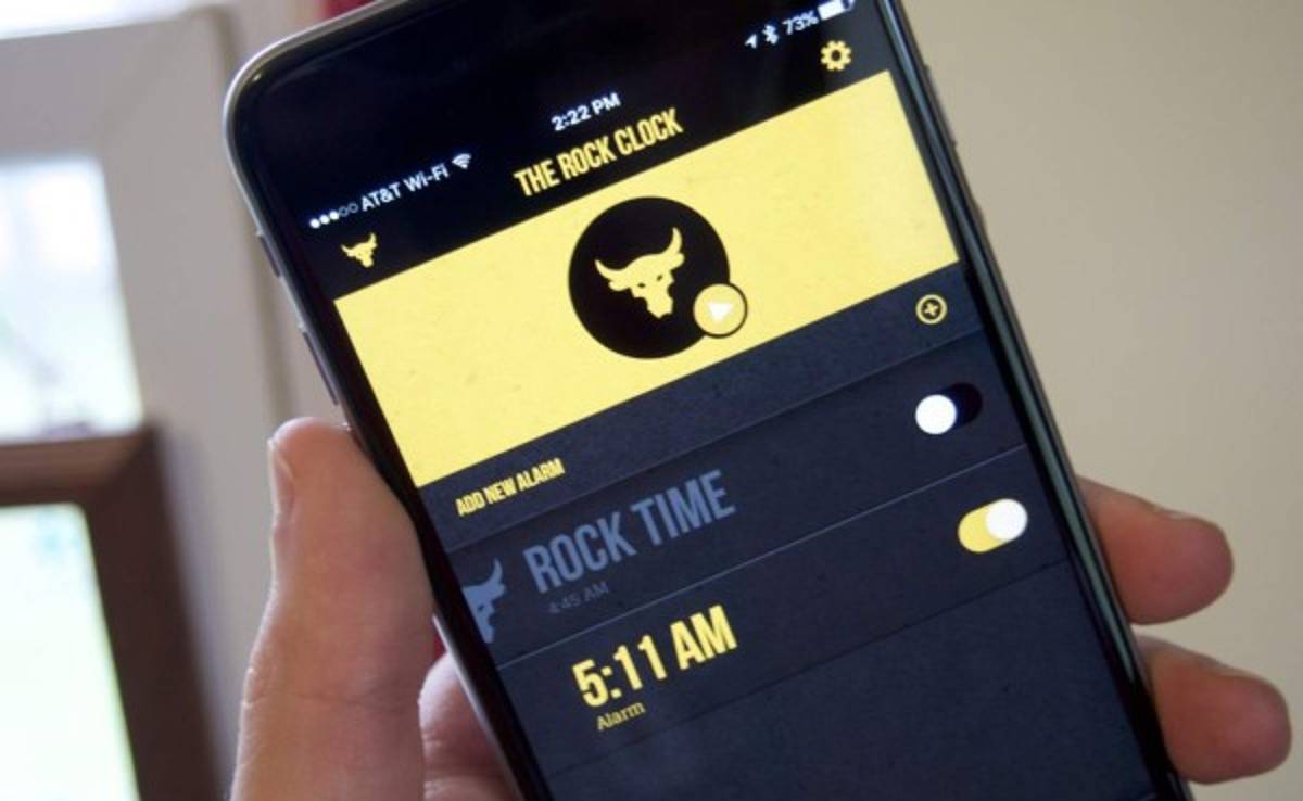 The Rock Clock, la app que te permite ser como La Roca