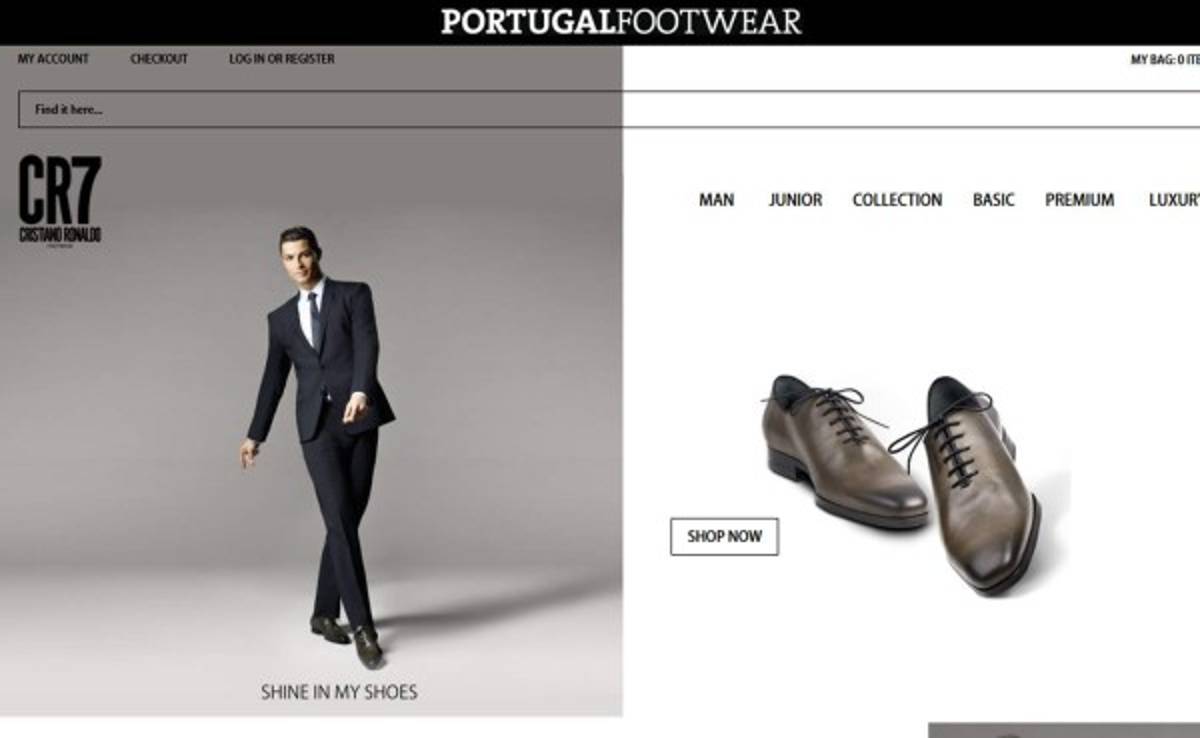 La marca de zapatos Cristiano se promociona en Milán y Las Vegas