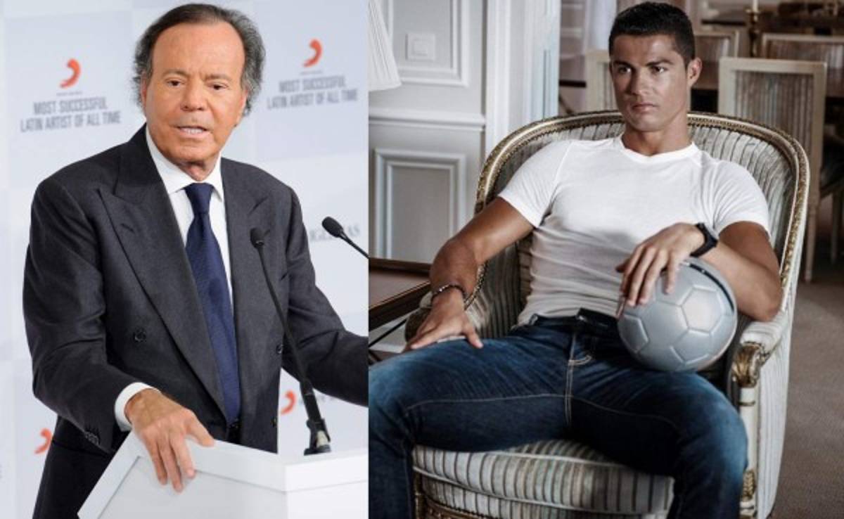 Julio Iglesias sobre Cristiano: 'No es fácil ser guapo y jugar bien al fútbol'