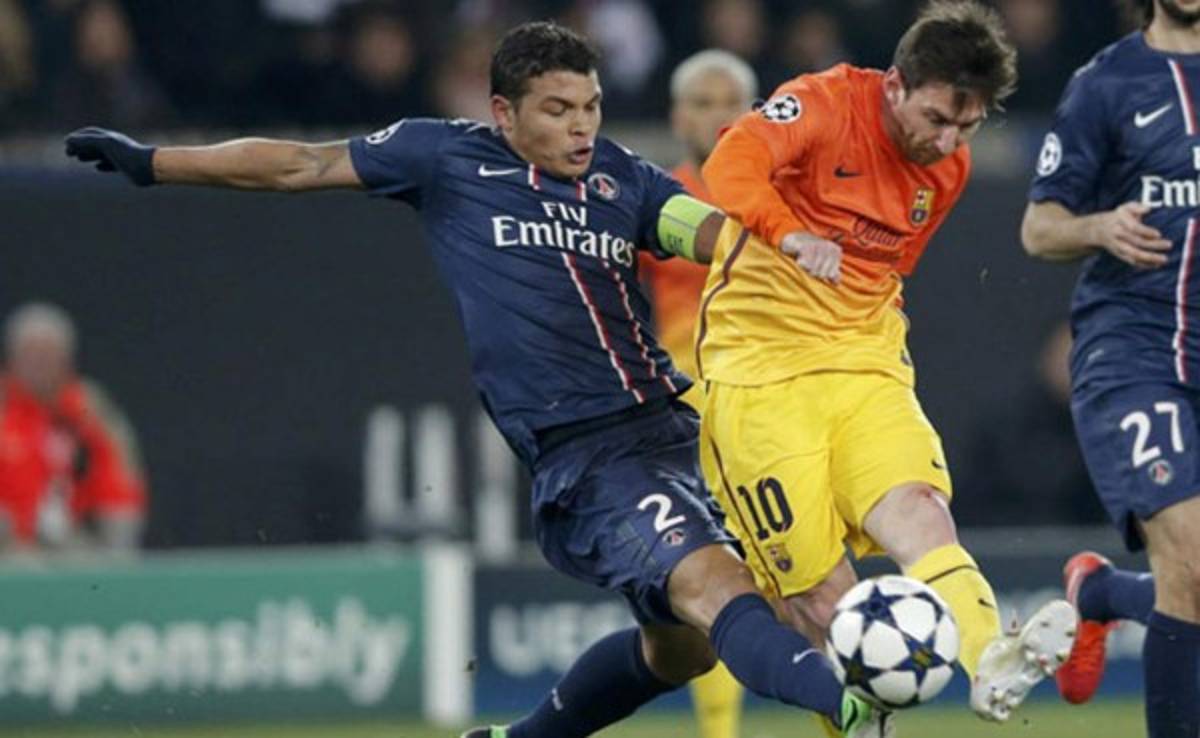 Thiago Silva: 'De nuevo el Barcelona...no puede ser'