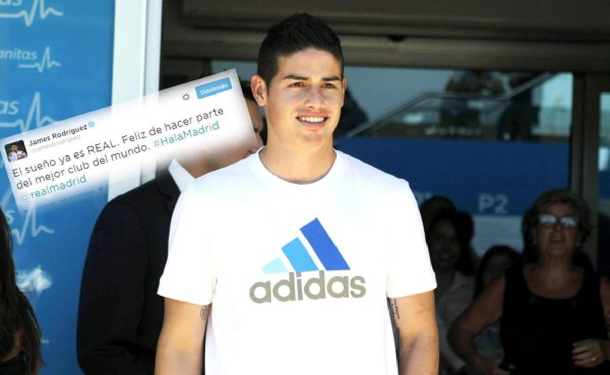 James Rodríguez: 'El sueño ya es REAL'