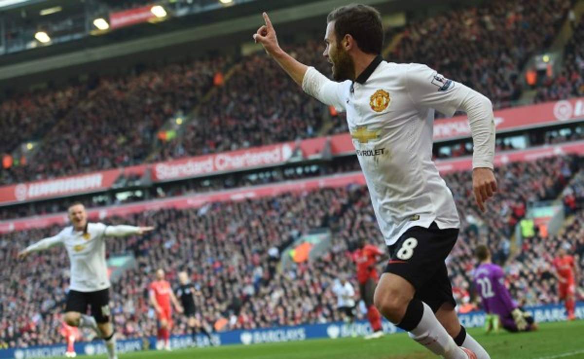 Doblete de Juan Mata le dio triunfo a Manchester United sobre Liverpool