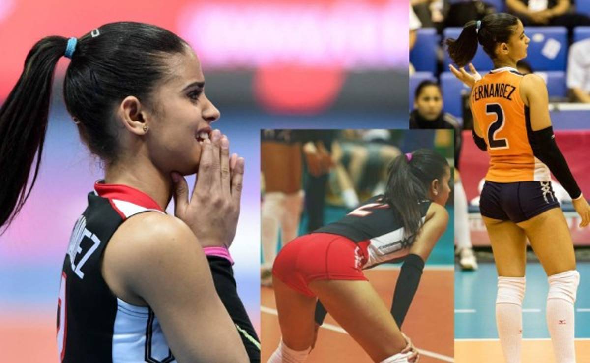 Las distracciones más candentes de la voleibolista dominicana Winifer Fernández en pleno partido