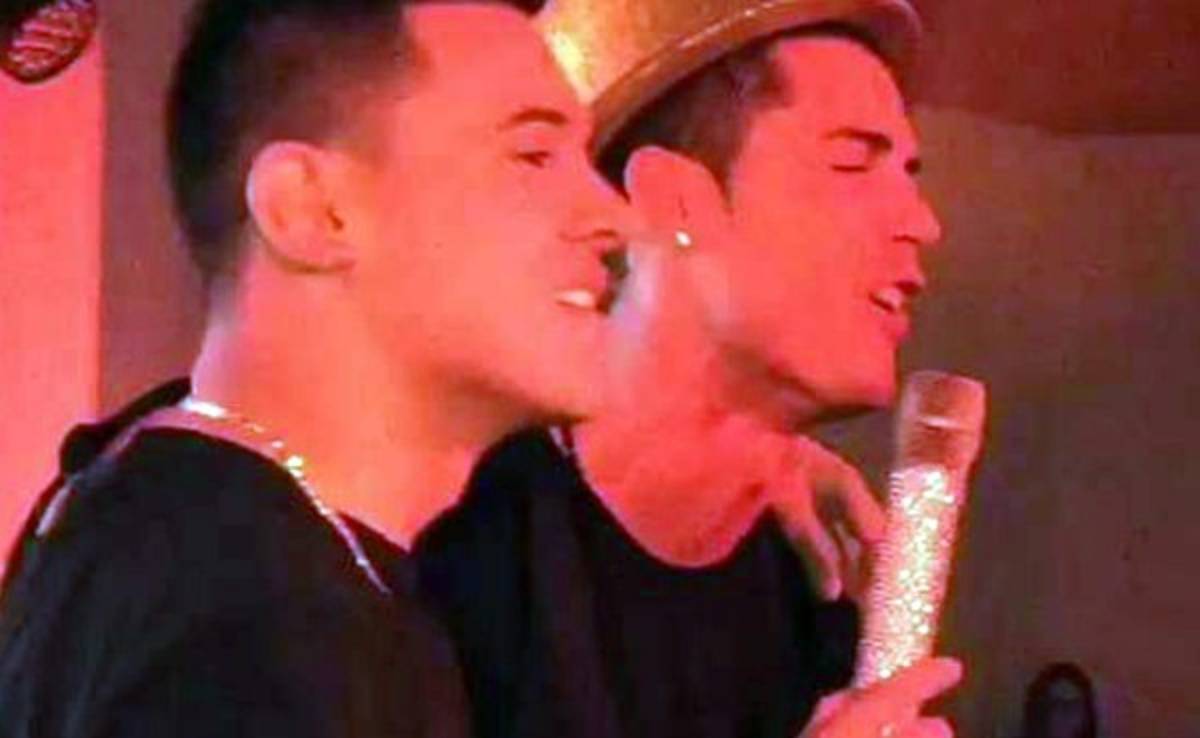 VIDEO: El día que un cantante metió a problemas a Cristiano Ronaldo