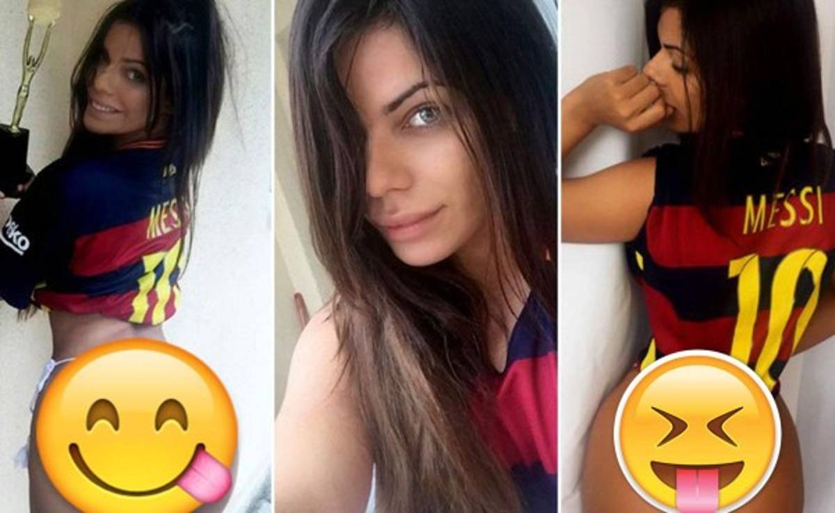 Miss Bum Bum 2015 realizó la felicitación más picante a Messi por su Balón de Oro