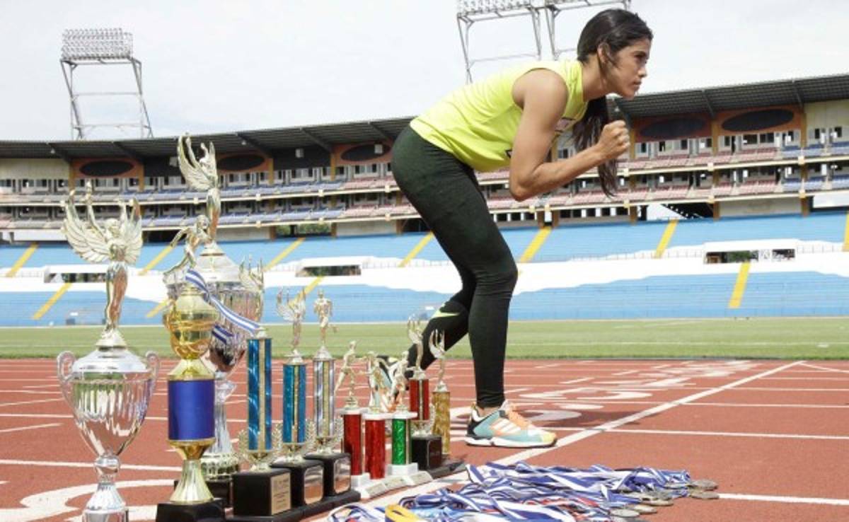 Kendy Rosales, la 'Hija del Viento' del atletismo de Honduras