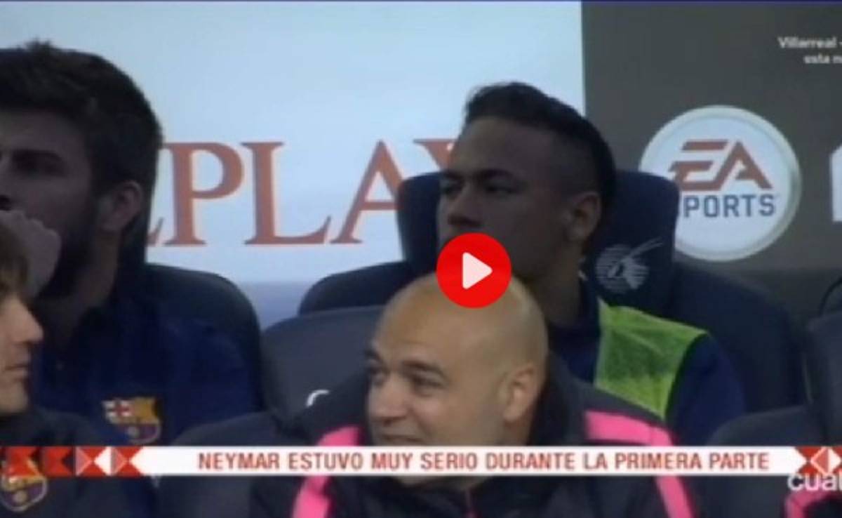 VIDEO: Así le quitó 'la amargura' de la suplencia Piqué a Neymar