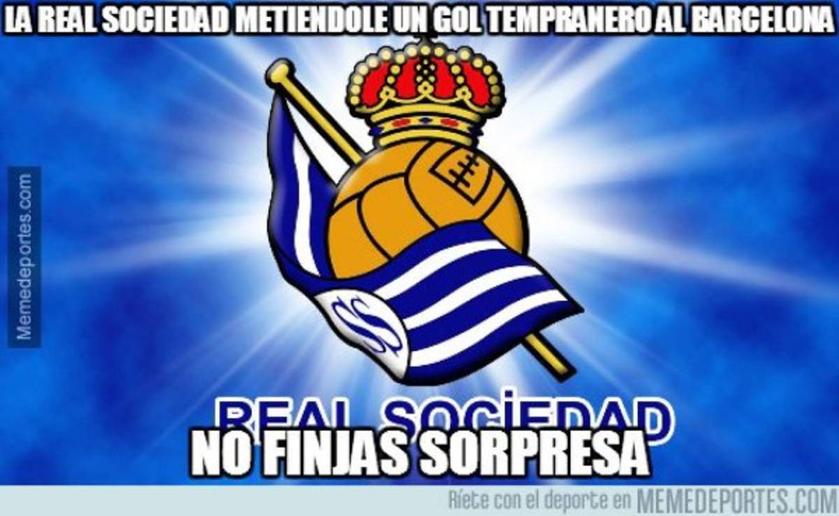 Los memes de la remontada del Barcelona ante la Real Sociedad