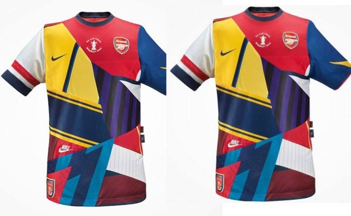 Nike presenta colorida camiseta conmemorativa del Arsenal