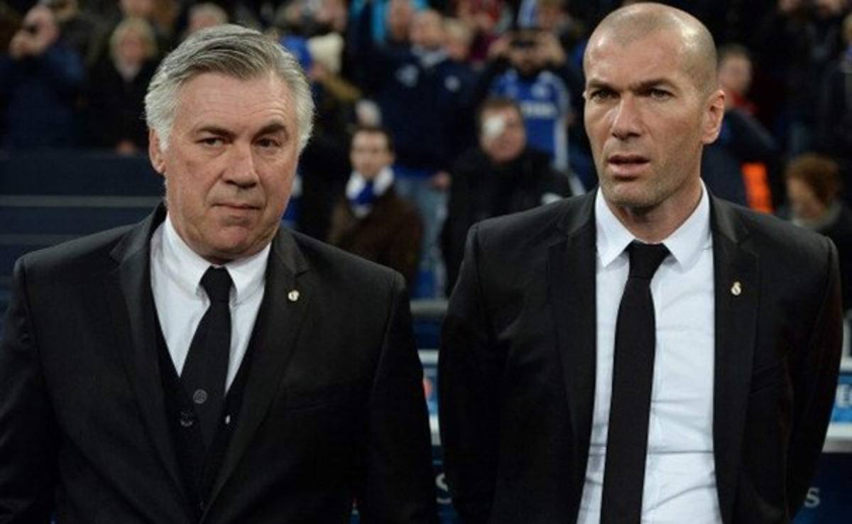 Ancelotti defiende el trabajo de Zidane en la cantera de Real Madrid