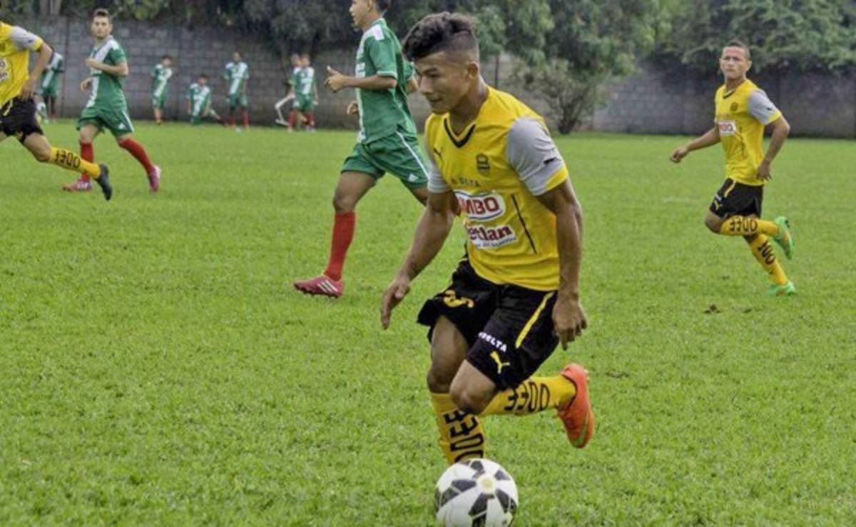 Iván el 'Chino' López debutó con la camiseta del Real España