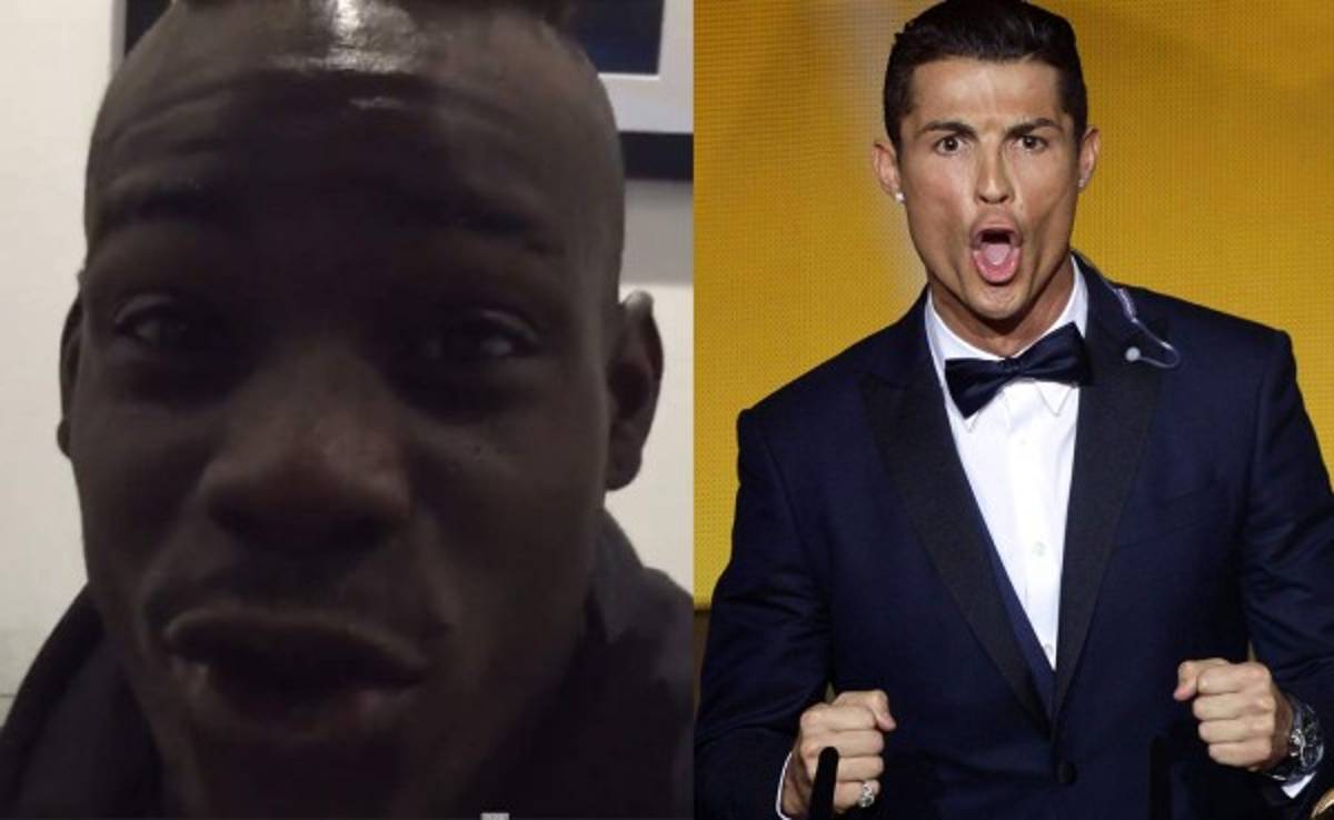 VIDEO: Mario Balotelli imita grito de Cristiano Ronaldo