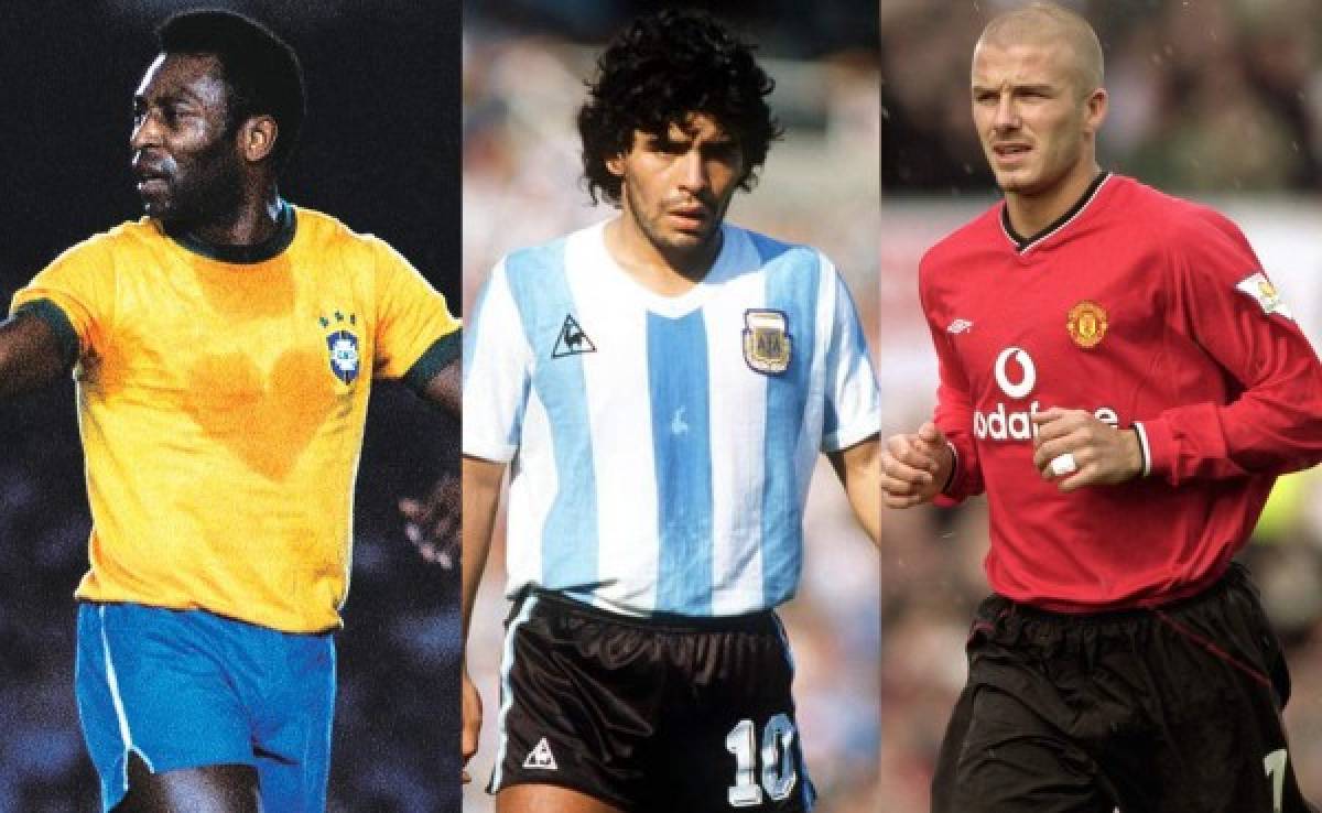 La evolución del uniforme de fútbol desde la década de 1970