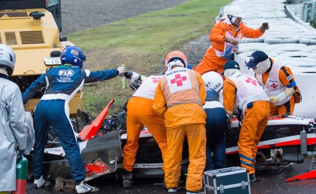VIDEO: Aficionado captó impactante accidente en el GP de Japón