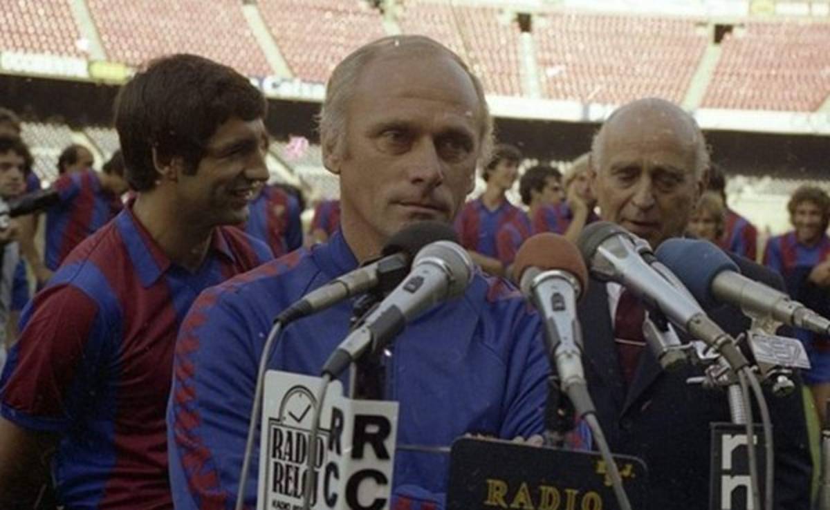 A los 80 años fallece Udo Lattek, ex técnico del Barcelona