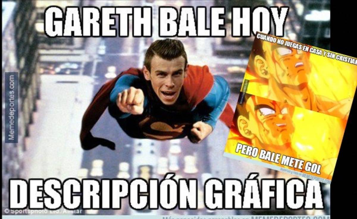 Divertidos 'Memes' sobre Bale, Cristiano y Danilo tras la victoria de Real Madrid