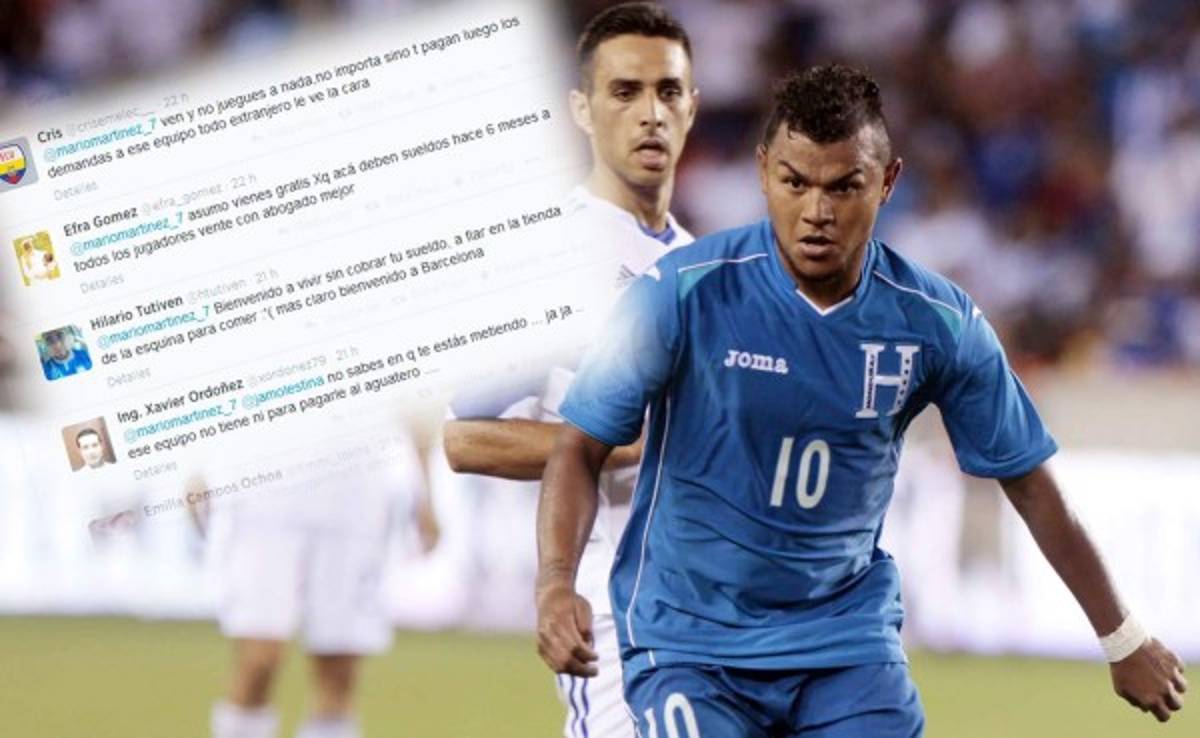 Afición del Barcelona de Ecuador advierte a Mario Martínez