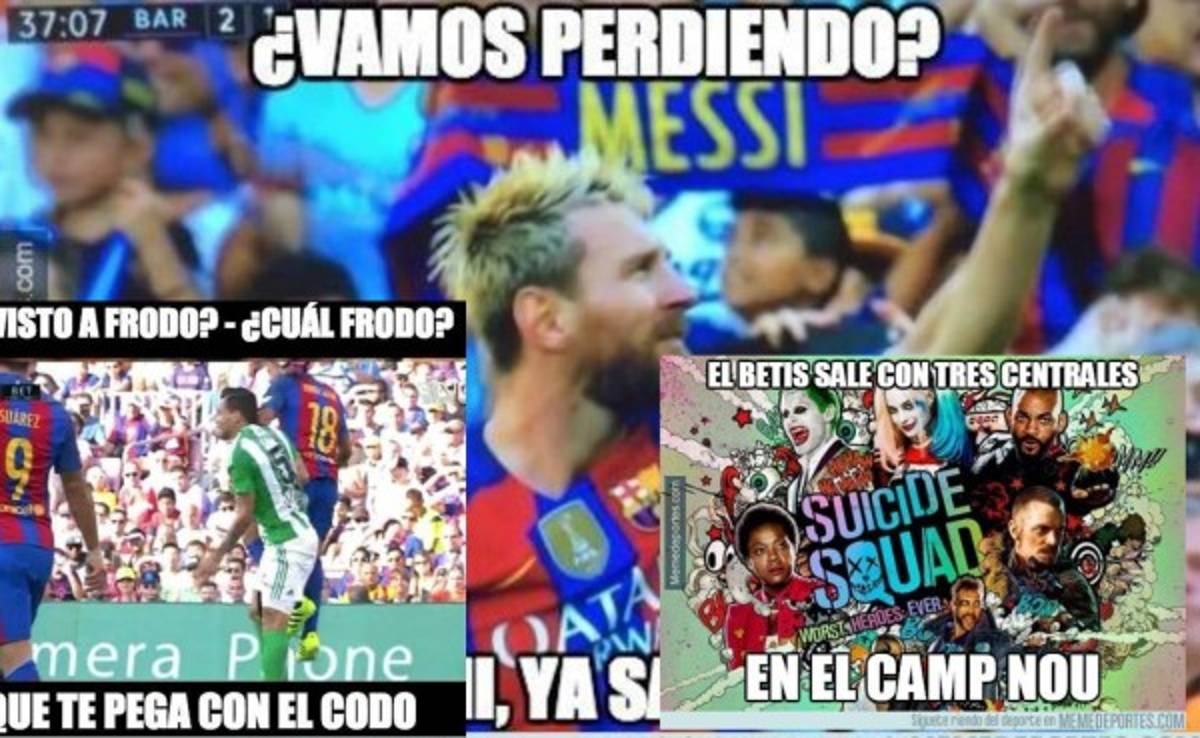 Los mejores memes que dejó la paliza del Barcelona al Betis en el Camp Nou