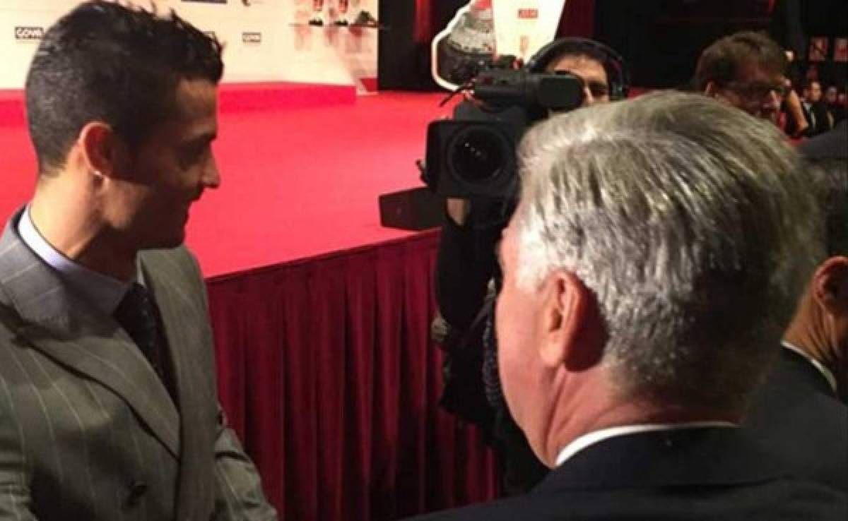 VIDEO: Así fue el reencuentro de Ancelotti con Cristiano