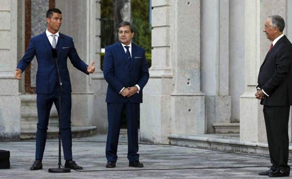 La promesa de Cristiano Ronaldo al presidente de Portugal