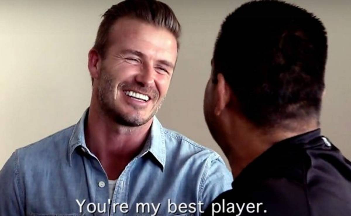 David Beckham sorprende a familia y les regaló 100 mil dólares