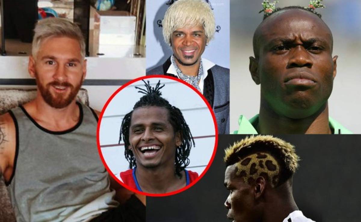 Los looks más feos y extraños que se han visto en el fútbol ¡Hay hondureños!