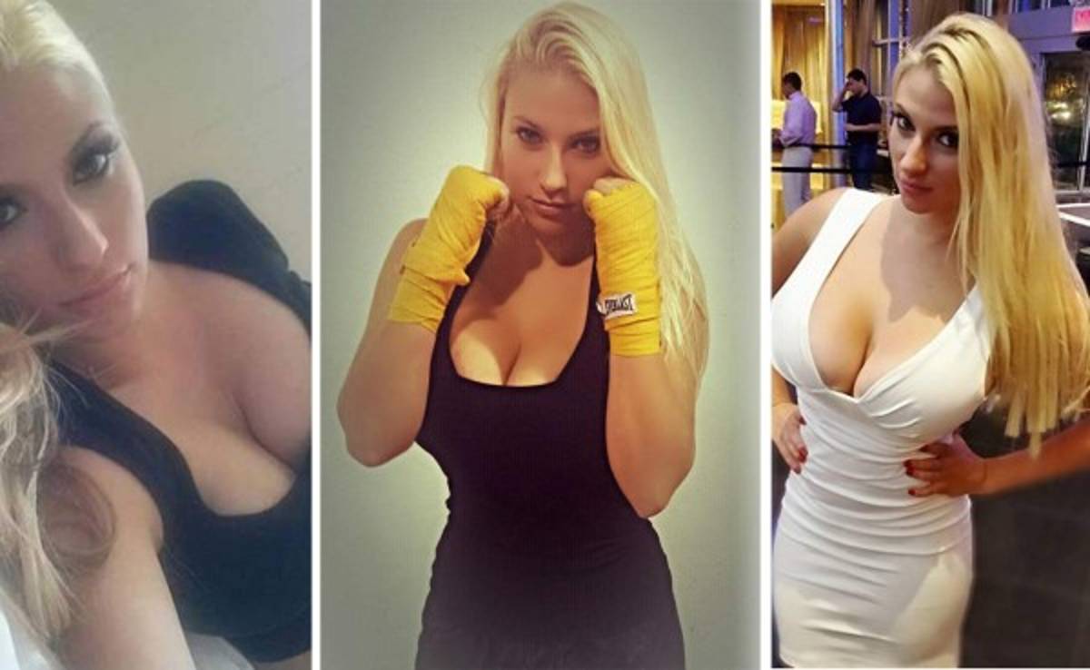 Luchadora de MMA sufre por el tamaño de sus senos