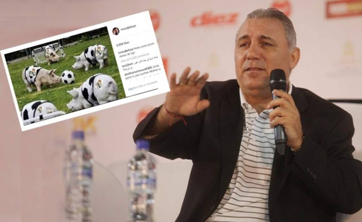 El montaje provocador de Hristo Stoichkov directo al Real Madrid