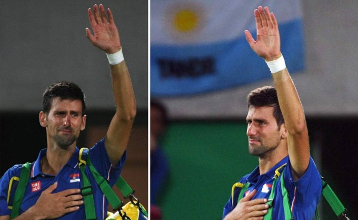 Del Potro da la sorpresa y elimina a Djokovic en primera ronda de los Juegos Olímpicos