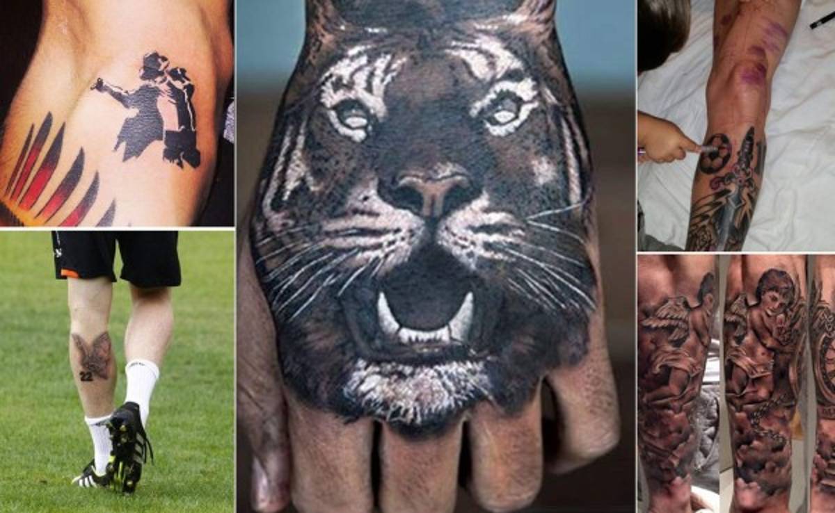 Los tatuajes más extraños del clásico Barcelona-Real Madrid