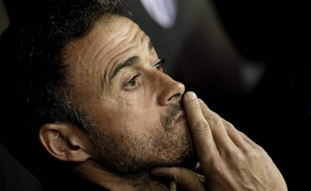 Luis Enrique: 'Hoy el fútbol no nos ha premiado'