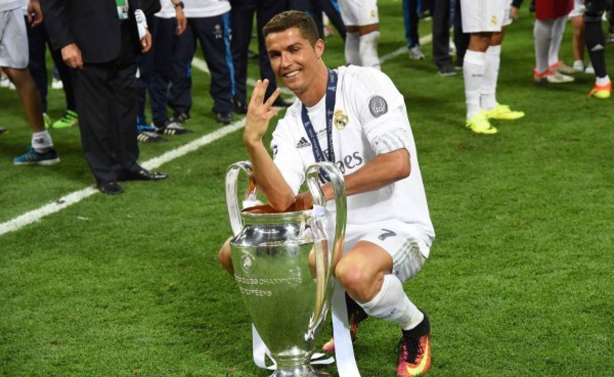Cristiano Ronaldo, el primer portugués en ganar tres Ligas de Campeones