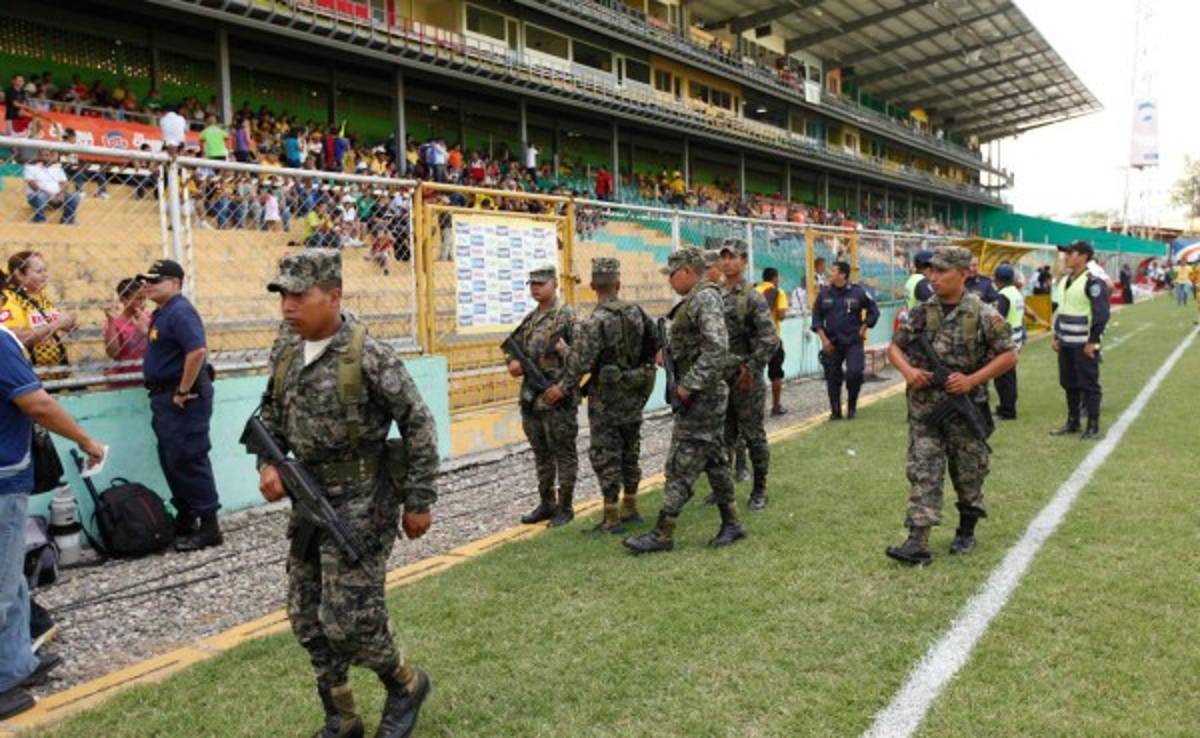 Estricta seguridad para la semifinal Real España-Olimpia