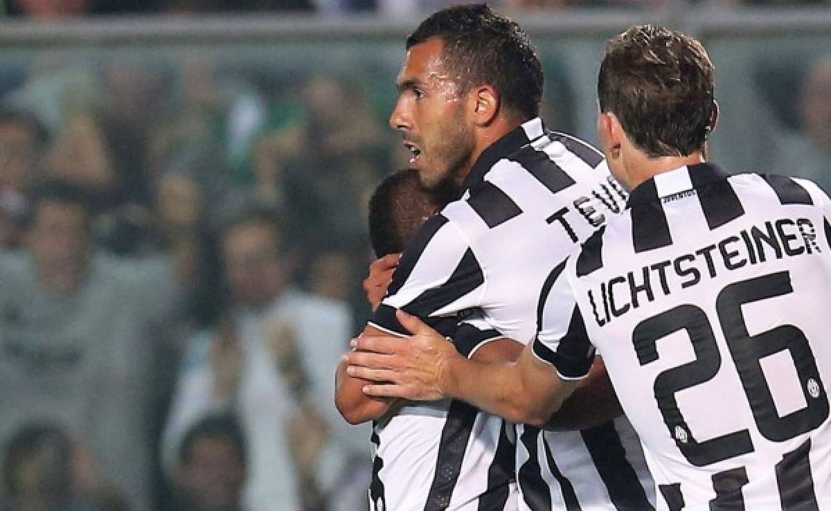 Carlos Tévez y Morata ponen al Juventus líder en Italia